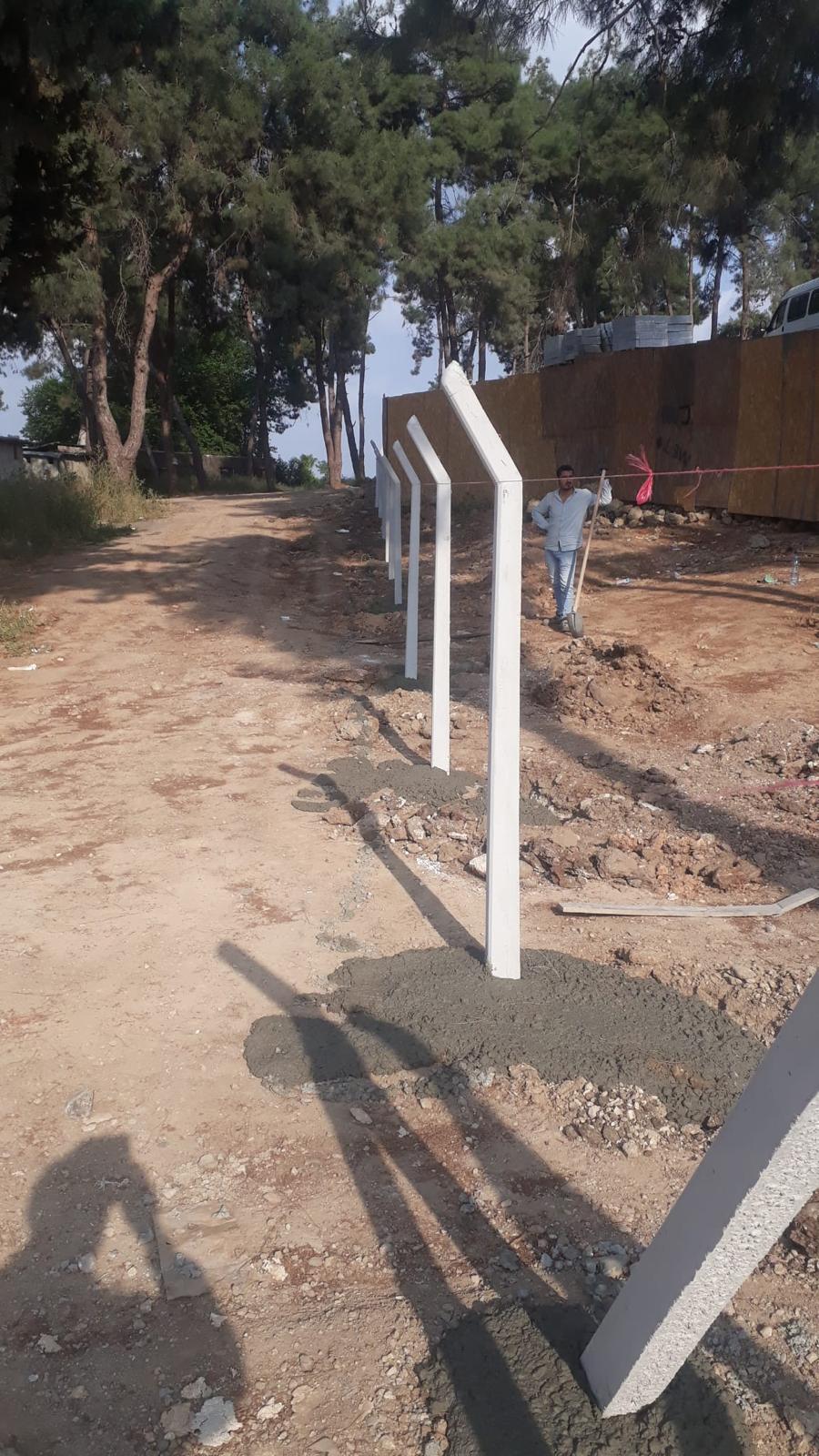 Beton Direkli Tel Örgü Kurumsal Proje Uygulaması 83